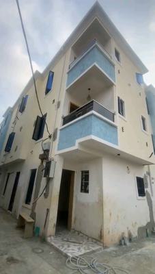 *7 Nos of Newly Built Decent Spacious Mini Upflat with 2t1b All Tille, Kiniunifa Street, Sawmil, Gbagada, Lagos, Mini Flat (room and Parlour) for Rent