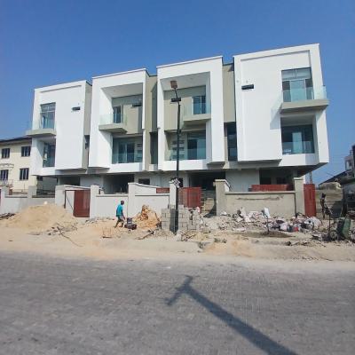 4 Bedroom Self Compound Terrace Duplex with Bq, Feautures an Elevator,  Bq, Lekki Phase 1, Lekki, Lagos, Terraced Duplex for Sale