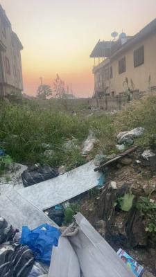 Dry Empty Half Plot of Land Available, Off Awoyokun Street, Ilupeju, Lagos, Mixed-use Land for Sale