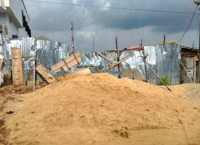 Half Plot of Land (300sqm) for All Purposes, Off College Road, Ogba, Ikeja, Lagos, Commercial Land for Rent