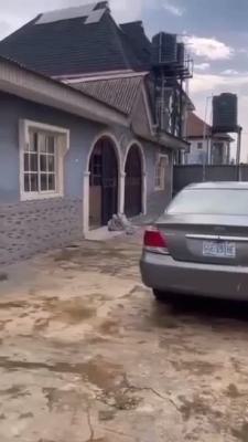 Fully En Suite 3-bedroom Bungalow with 2 Big Shops, Alagbado, Ifako-ijaiye, Lagos, Detached Bungalow for Sale