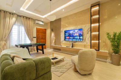 Beautiful and Luxury 2 Bedroom Apartment with Ps5, Ikate, Lekki, Lagos, Flat / Apartment Short Let