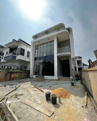 5 Bedroom Detached House with Bq, Second Tollgate, Lekki Phase 1, Lekki, Lagos, Detached Duplex for Sale