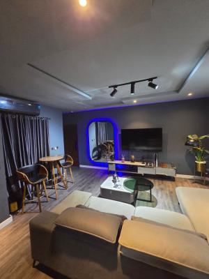 Lovely 2 Bedroom Apartment with Ps5 and Rooftop Lounge, Freedom Way, Lekki Phase 1, Lekki, Lagos, Terraced Duplex Short Let