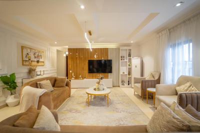 Tastefully Furnished 3 Bed Apartment in a Serene Environment, Ikate Lekki Lagos, Ikate Elegushi, Lekki, Lagos, Terraced Duplex Short Let