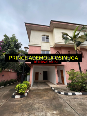 Luxury 4 Bedroom Semi Detached Terrace Styled House +private Garden+bq, Ikoyi, Banana Island, Ikoyi, Lagos, Terraced Duplex for Rent