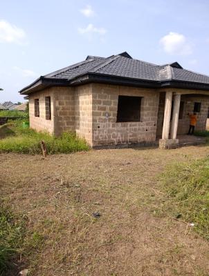 4 Bedroom Bungalow Uncompleted with German Floor,roofed on a Plot of L, Bako, Apata, Ibadan, Oyo, Detached Bungalow for Sale