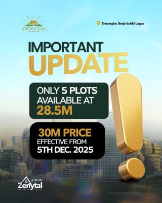 Affordable Land, Eleranigbe, Ibeju Lekki, Lagos, Residential Land for Sale
