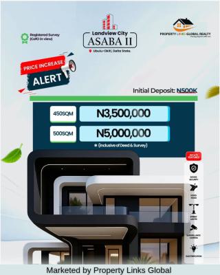 Affordable Land, Landview City Asaba Phase 2, Asaba, Delta, Residential Land for Sale