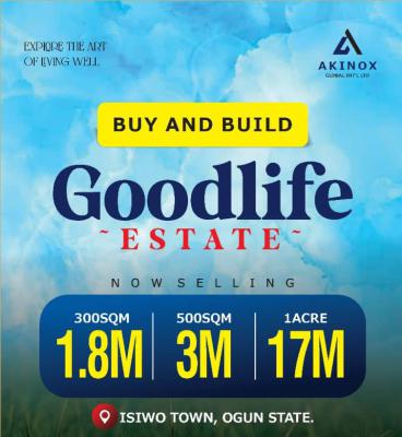 Affordable, Good Life Estate, Ijebu Ode, Ogun, Residential Land for Sale