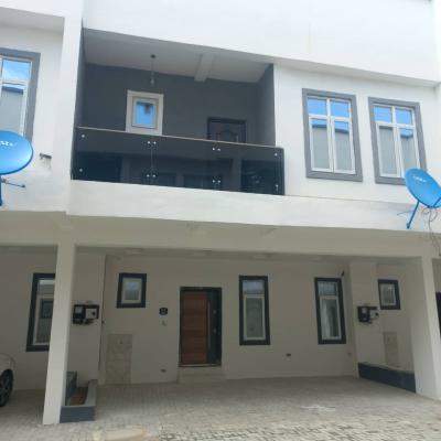 3 Bedroom Terraced Duplex, Orchid Road, Lafiaji, Lekki, Lagos, Terraced Duplex for Sale