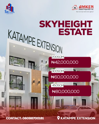 Residential Land, Katampe Extension, Katampe, Abuja, Residential Land for Sale