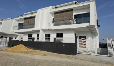 Luxury 4 Bedroom Semi-detaced Duplex with Boys Quarter, Sangotedo, Ajah, Lagos, Semi-detached Duplex for Sale
