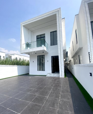 Luxury 5 Bedroom Fully Detached Duplex with Pool,bq in a Secure Estate, Vgc, Lekki, Lagos, Detached Duplex for Sale
