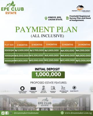 Affordable Land, Igboye,epe Club, Epe, Lagos, Mixed-use Land for Sale