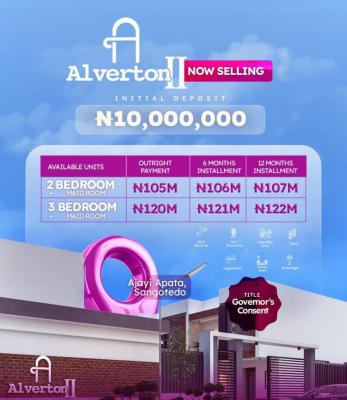 3 Bedroom + Maid Rom, Sangotedo Area, Sangotedo, Ajah, Lagos, Terraced Duplex for Sale