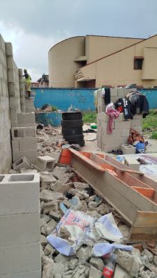 Corner Piece Land Sitting on 1300sqm, Odunlami Street Off Bush Road, Anthony, Maryland, Lagos, Mixed-use Land for Sale