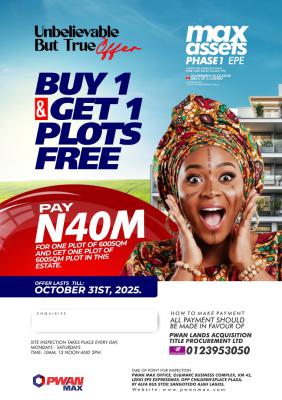 Max Asset, Isimi, Epe, Lagos, Land for Sale