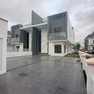 Distress 5 Bedroom Semi-detached Duplex with Swimming Pool on 400sqm, Osapa, Lekki, Lagos, Semi-detached Duplex for Sale