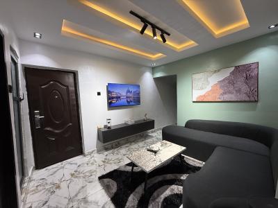 L&l The Crest Lovely Olive One Bedroom Apartment, Aderigbigbe Street, Onike, Yaba, Lagos, Flat / Apartment Short Let