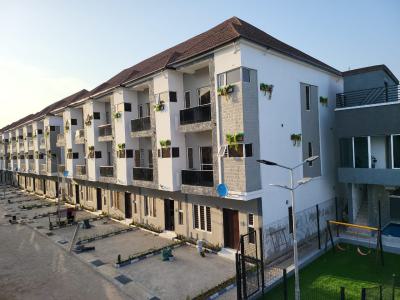 Luxurious 4 Bedroom Terrace Duplexes with Bq, Gym & Swimming Pool, Lekki Right, Lekki Phase 1, Lekki, Lagos, Terraced Duplex for Sale