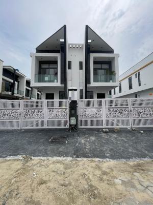 Well Built 4 Semi Detached Duplex with Bq and Self Compound, Ikota, Lekki, Lagos, Detached Duplex for Sale