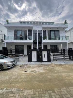 Exquisite 4 Semi Detached Duplex with Bq and Self Compound in a Serene, Ikota, Lekki, Lagos, Semi-detached Duplex for Sale