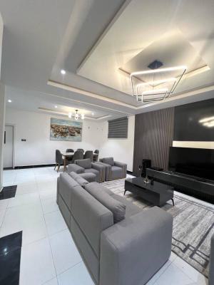 Our Spacious Three Bedroom Apartment with City View Balcony, Dining, Lekki Phase 1, Lekki, Lagos, Flat / Apartment Short Let