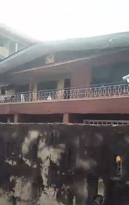 a Solid Storey Building with Bungalow Bq  at The Back with 4 Units, Off Anjorin Street, Lawanson, Surulere, Lagos, Block of Flats for Sale