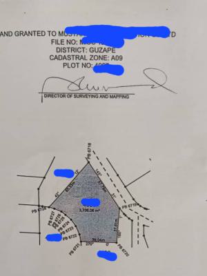 Good Flat Land, Guzape District, Abuja, Residential Land for Sale