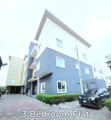 Well Maintained Fully Serviced 3-bedroom Apartment, Victoria Island (vi), Lagos, Flat / Apartment for Rent