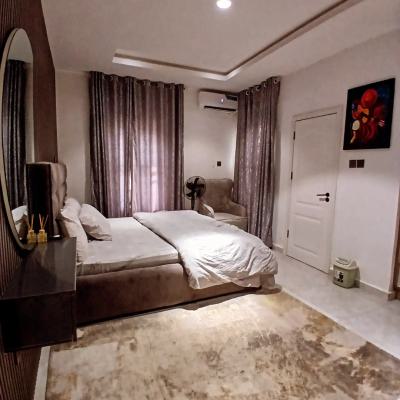 Nice 3 Bedroom Flat with Bq, By Gilmore, Jahi, Abuja, Flat / Apartment for Rent