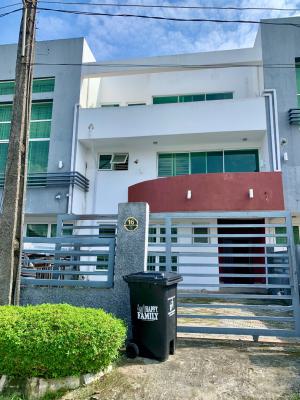 Contemporary 4-bed Duplex + a Room Penthouse, Bq and Private Compound, Diamond Estate, Monastery Road - Shoprite, Sangotedo, Ajah, Lagos, Terraced Duplex for Sale