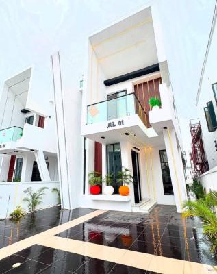 Magnificent 5 Bedroom Detached Duplex with a Swimming Pool & Bq, Ikota, Lekki, Lagos, Detached Duplex for Sale