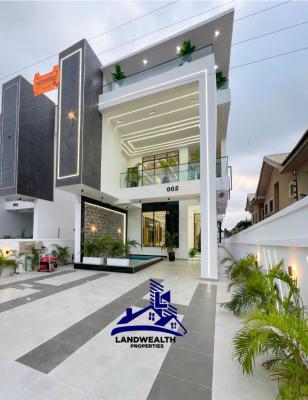 Contemporary 5 Bedroom Fully Detached with Swimming Pool, Gym Duplex, Secure Estate at Ikota Lekki, Ikota, Lekki, Lagos, Detached Duplex for Sale