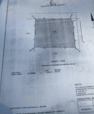 Super Distress! 1473sqm Residential, Cofo Handy, Tarred Rd, By Arab (tarred Rd), Utako, Abuja, Residential Land for Sale