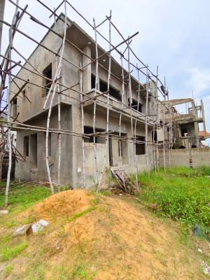 4 Bedroom Detached Carcass Duplex, Lbs, Ajah, Lagos, Detached Duplex for Sale