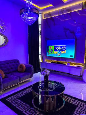 Fully Furnished 3 Bedroom Terraced Duplex, Off Monastery Road, Sangotedo, Ajah, Lagos, Terraced Duplex Short Let