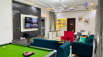 Brand New Luxury 5bedroom+pool Table, Wuse 2, Abuja, Terraced Duplex Short Let