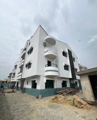 Lovely 2 Bedroom Penthouse in a Secure Estate   Locati, Chevron, Lekki, Lagos, House for Rent