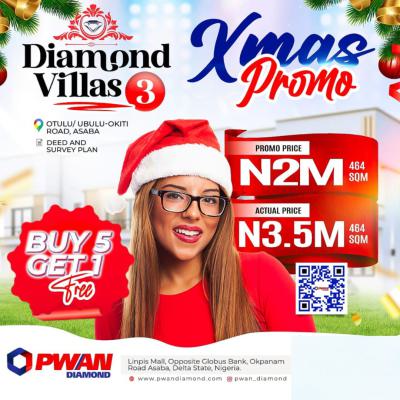 Diamond Villas 3, Otulu, Asaba, Delta, Land for Sale