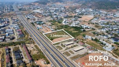 Mixed Use ( Multipurpose) Landuse 2.34 Hectares, Katampe Extension, Katampe, Abuja, Mixed-use Land for Sale