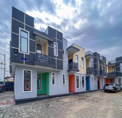 Newly Built 3 Bedrooms Terraced Duplex in a Secured Estate, Ajah, Lagos, Terraced Duplex for Sale