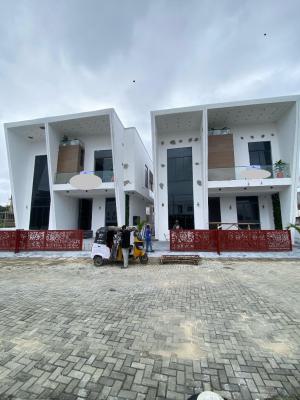 Lovely 5 Bedroom Contemporary Design Duplex with 1 En-suite Maid Room, Gated Estate Lekki Toll Gate, Lekki, Lagos, Detached Duplex for Sale