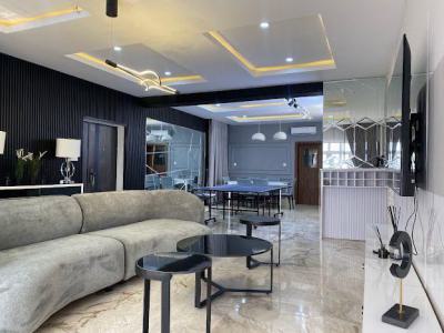 Fully Furnished & Serviced 3 Bedroom Flat with Bq, Oniru, Victoria Island (vi), Lagos, Flat / Apartment for Rent