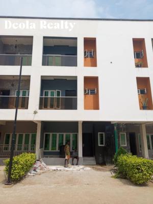 a Luxury Built 4 Bedrooms Terrace Duplex with Bq Fully Serviced, Ikate By Whitesand School, Ikate, Lekki, Lagos, Terraced Duplex for Rent
