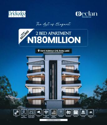 Luxury 2 Bedroom with High Return on Investment, in a Serene Environment, Ikate, Lekki, Lagos, Block of Flats for Sale