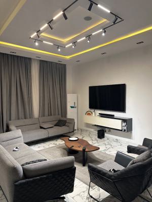 Spacious 4 Bedrooms Detached Duplex ( Self Compound), Daffodil Gardens Estate 2, Lekki Phase 2, Lekki, Lagos, Detached Duplex Short Let