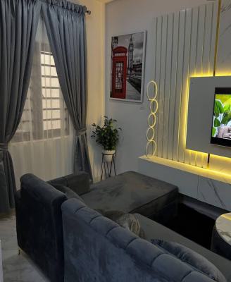 1 Bedroom Furnished Weekly Apartment, Ado, Ajah, Lagos, Mini Flat (room and Parlour) Short Let