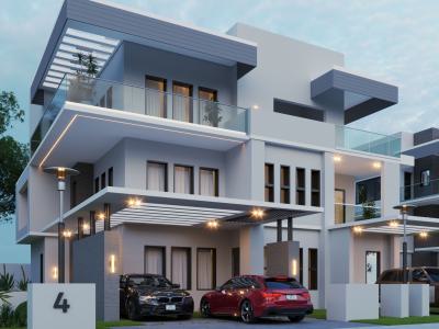 Luxury Spacious 5 Bedroom Fully Detached Unit, Just Off Murtala Mohammed Expressway, Next to Palm Springs Estate, Maitama District, Abuja, Detached Duplex for Sale